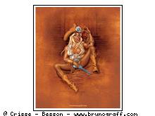 exlibris Ishanti Danseuse Sacre Cowgirls